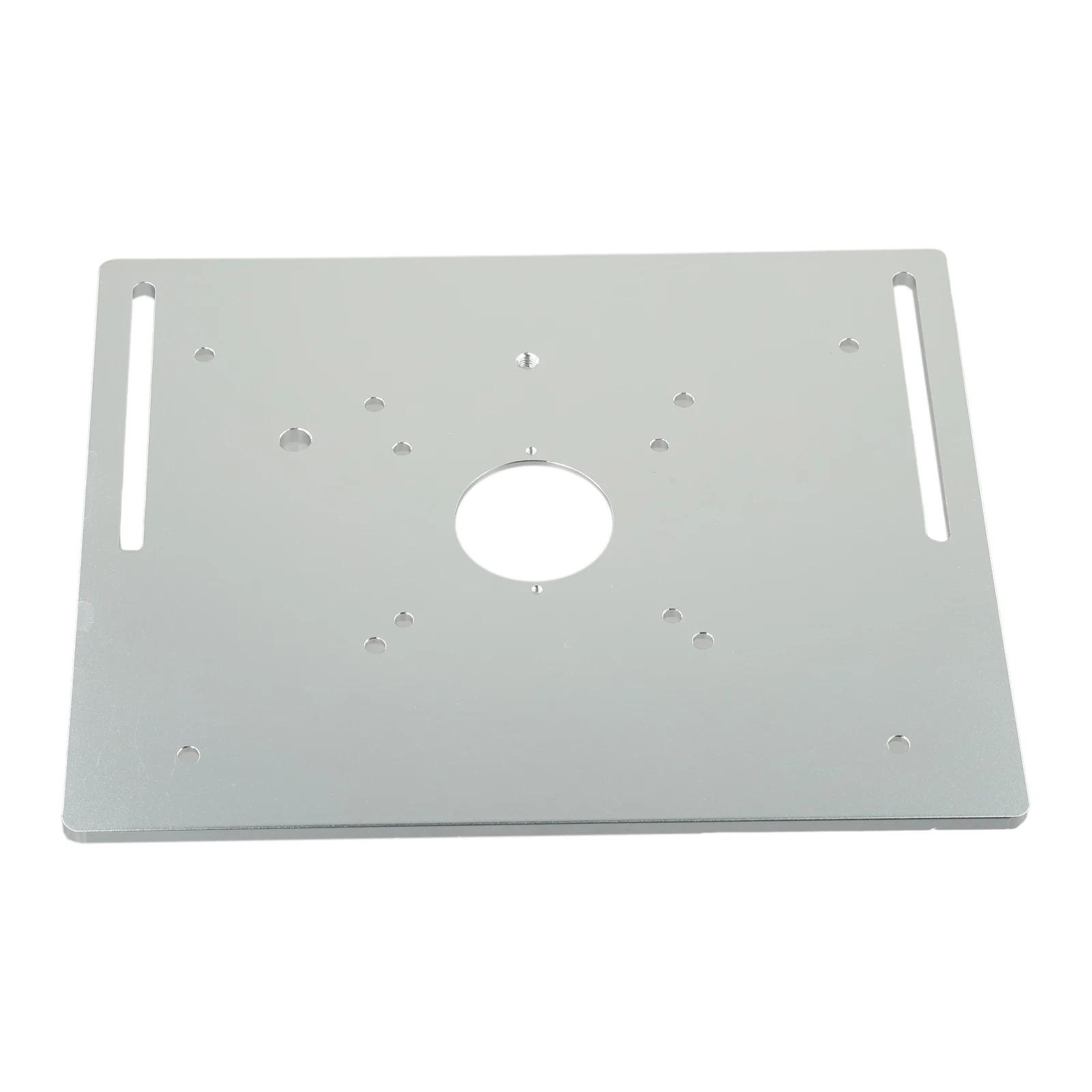 Sleek and Modern Design of the Aluminum Router Table Insert Plate Enhances the Functionality of Your Workshop Setup