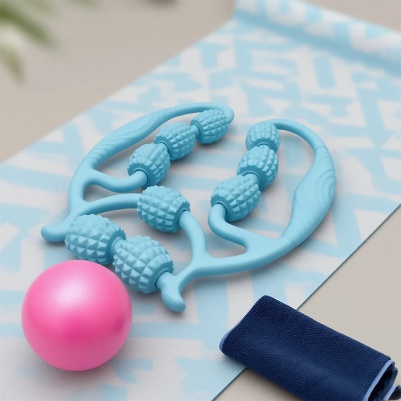 

Leg massager ring roller leg clamp muscle relaxation artifact multi-functional home fitness soothing massager