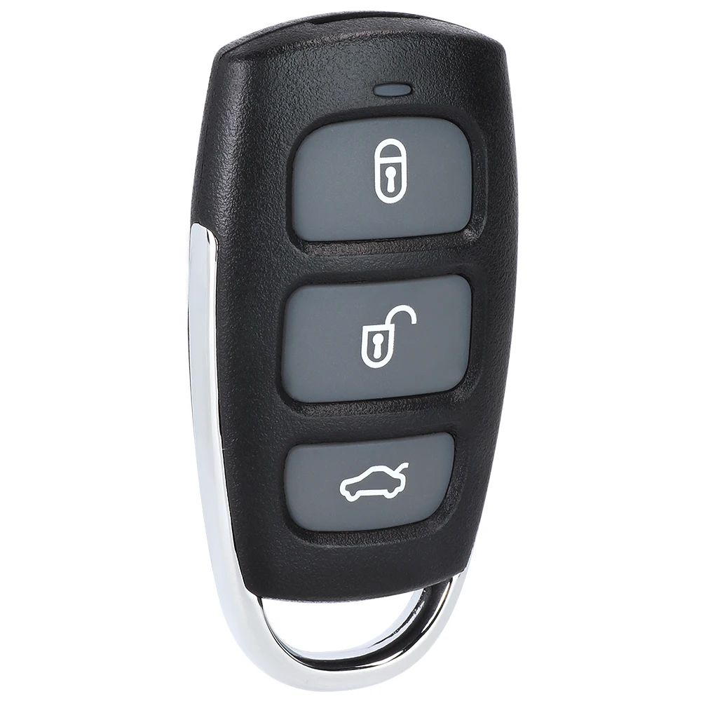 KEYECU Remote Control Mobil yang Ditingkatkan, Kunci Fob 3+1 4 Tombol 314MHz untuk Mitsubishi Lancer Galant Eclipse 2001-2006 FCC ID: HYQ12BBA