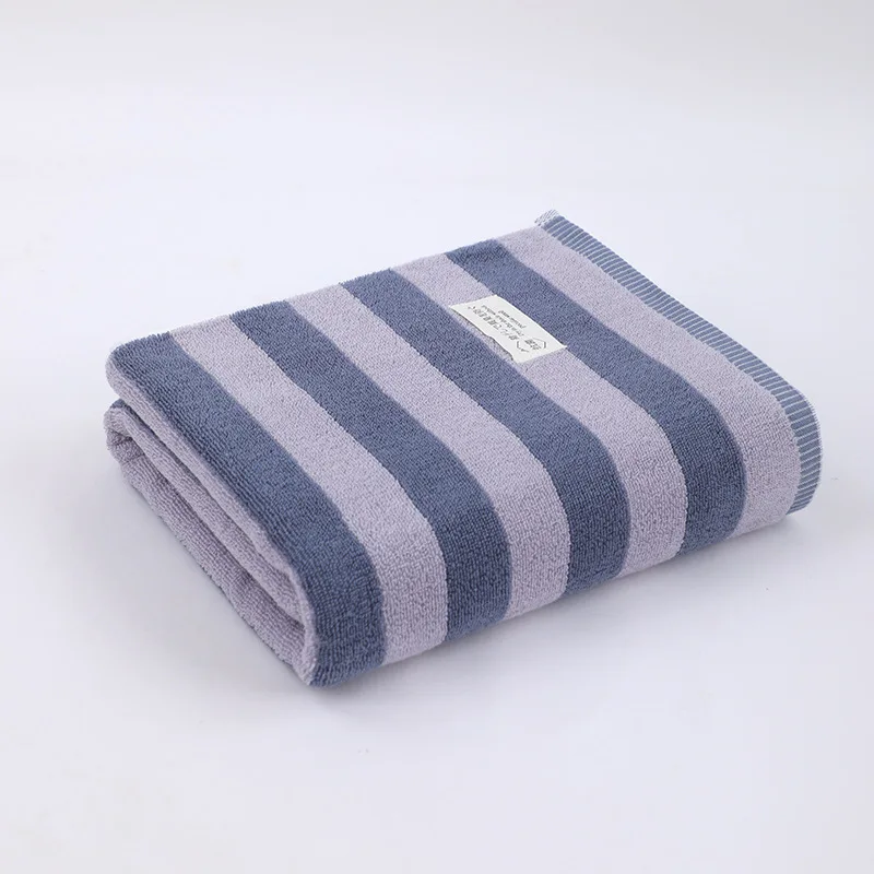

Stripe Cotton Face Bath Towel Set, 70*140, 35*75 cm, for Adults Children, Bathroom, High Quality