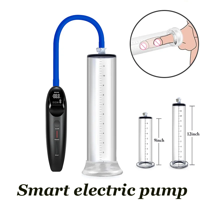 Best Penis Pump Electric Penis Enlarger Sex Toy For Men Vacuum Pump Male Masturbation Penis Enlargers Trainer Adults Sex Product