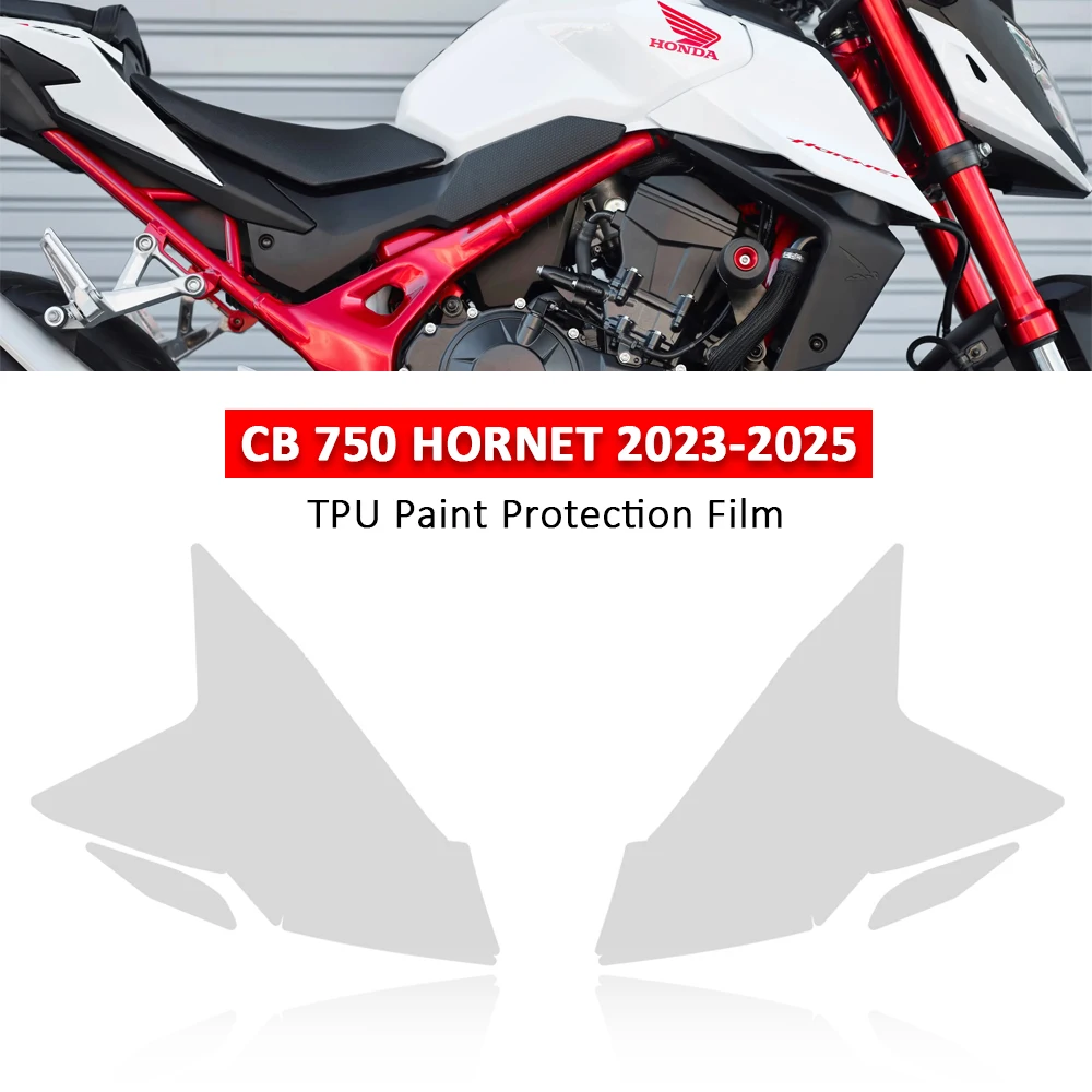 For HONDA CB 750 HORNET TPU Paint Protection Film Fairing Tank Anti-scratch Transparent Protective Film PPF CB750 Hornet 2023-