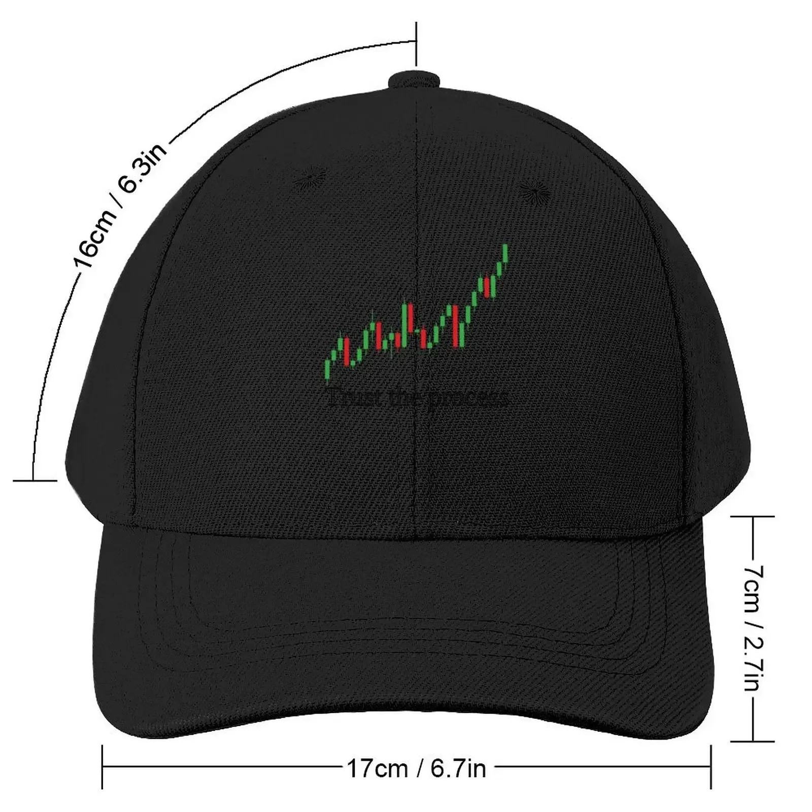 Trust the process Challenges with Chart Baseball Cap Hip Hop New In The Hat Rugby Men's Baseball Women's