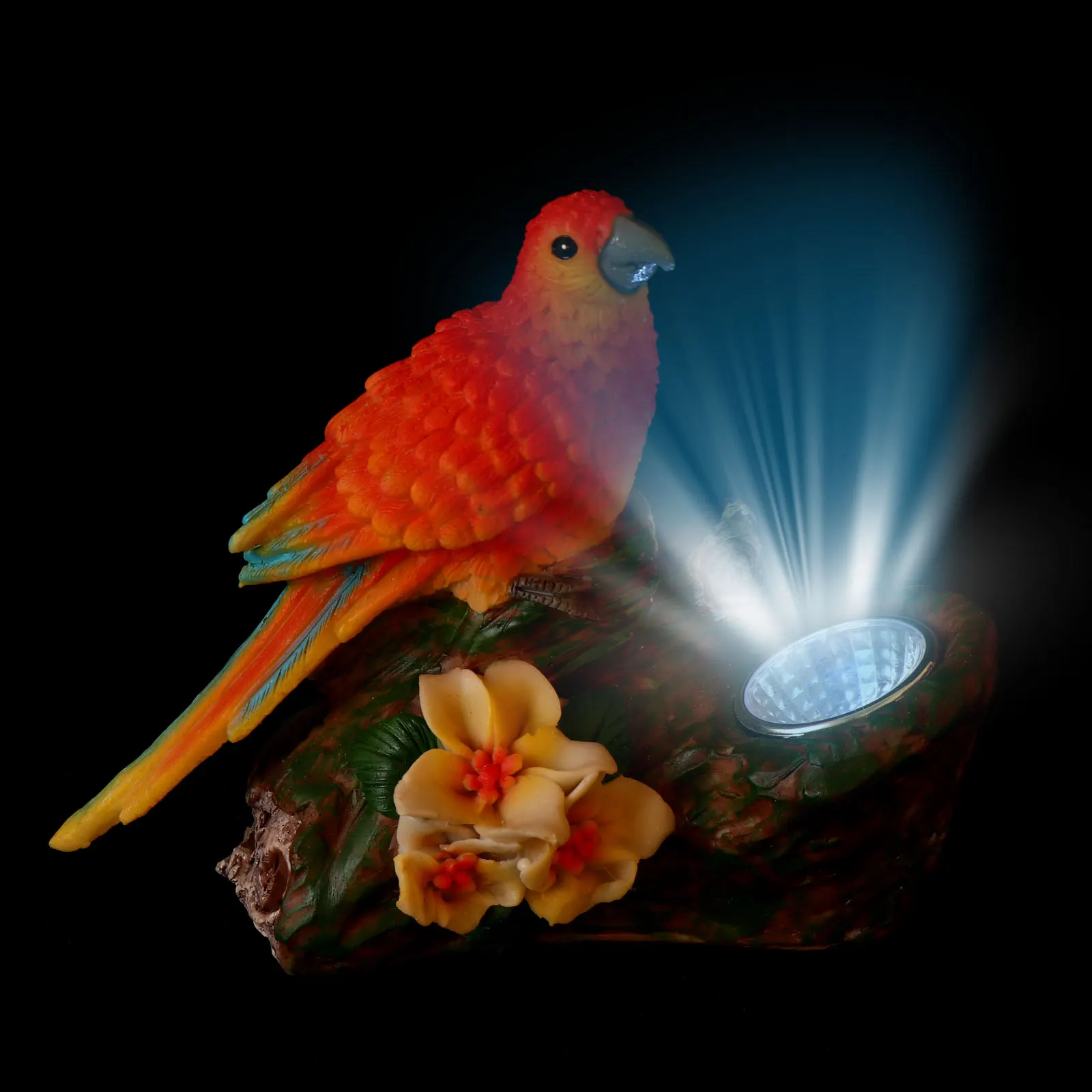 

Resin Bird Statue Solar Bird Outdoor Lights Outdoor Lights Decor Solar Powered LED Waterproof L Figurines