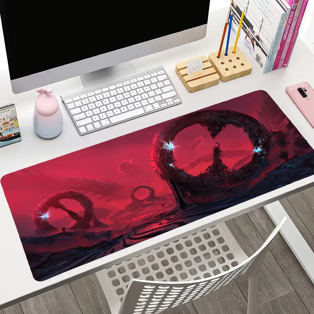 M-Magic The Gathering Game Mousepad Large Gaming Mouse Pad LockEdge Thickened Computer Keyboard Table Desk Mat