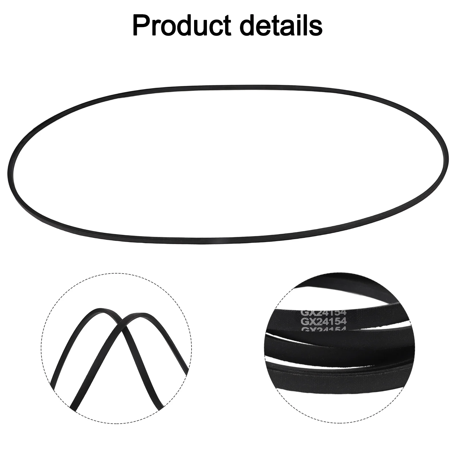 

Сменный ремень косилки для M118760/07200116/1732966 для 915157, 915169 Запасные части для электроинструмента для дома, двора и сада