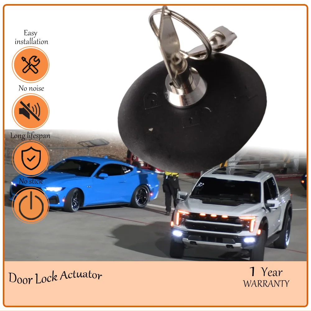 

No holes Fuel Door Locking Gas Cap with Key,With F-150 2015-2022 Raptor & Mustang,oem BU5Z-9C268-A, BU5Z 9C2698 A,BU5Z-9C268-B