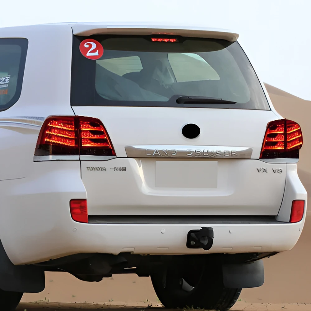 Auto Rücklicht für Land Cruiser 2008-2015 LED Auto Hinten Zurück Lampen Montage Upgrade Streamer Drehen Rückleuchten Zubehör