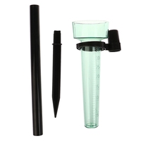 Portable Polystyrene Rain Gauge Measurement Tool For Garden Water Ground Outdoor Rain Meter Collect Rainwater