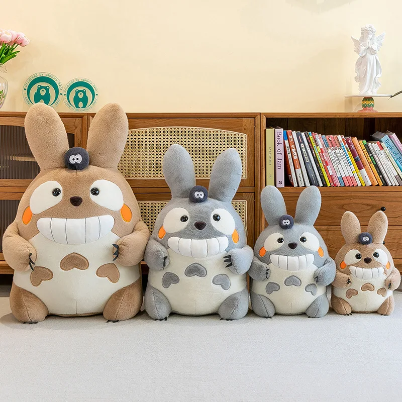 40/50/60Cm Kawaii My Neighbor Totoro Doll Toy Anime Cartoon Large Pillow Soft Pp Cotton Filling Room Decoration Boy Girl Gift