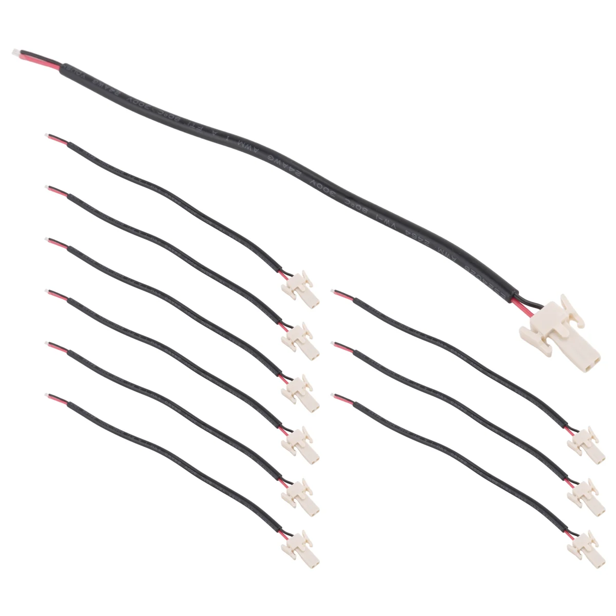 10Pcs Led Smart Tail Light Cable Direct Fit Electric Scooter Parts Battery Line Foldable Wear Resistant for Xiaomi M365