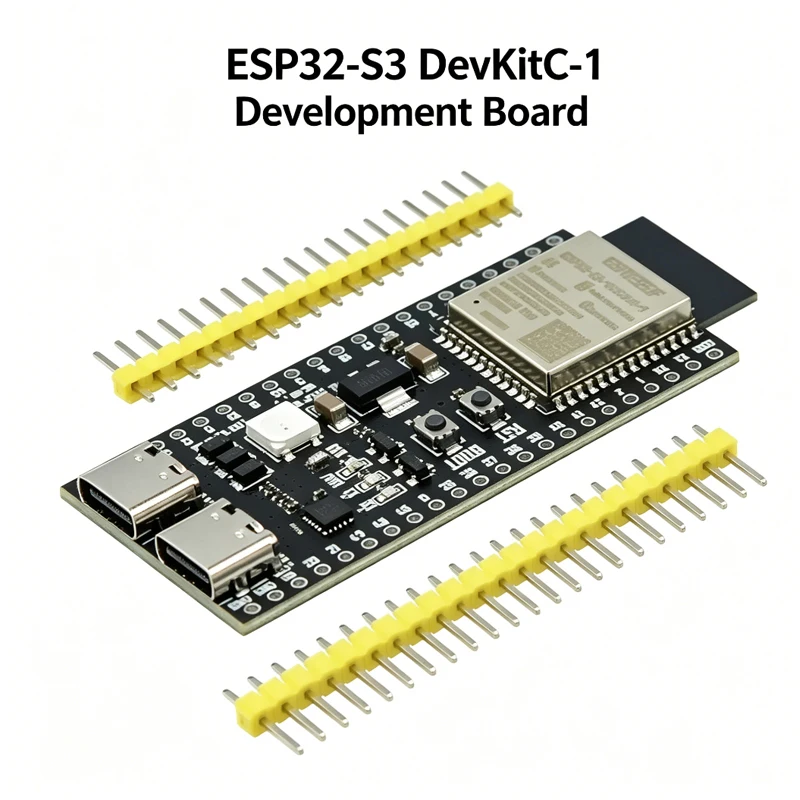 ESP32-S3 DevKitC-1 Development Board N8R2/N16R8 44Pin Type-C MCU Core Board with IPEX Antenna 2.4G WiFi BT Expansion Adapter Kit