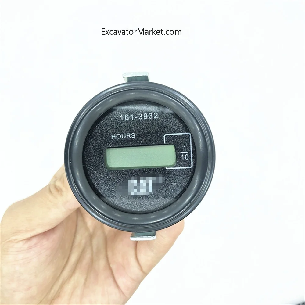 For CATERPILLAR CAT E312 320 324 329 336B C D D2 Excavator Hour meter Timer Working Hour meter  Accessories For excavator