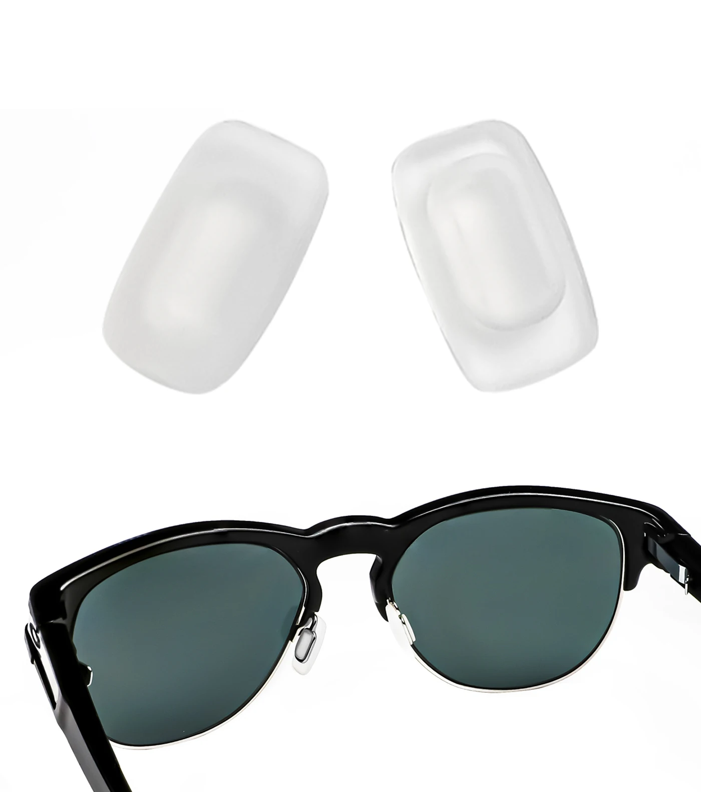 Spare Nose Pieces Replacement Nose Pads for Maui Jim Castaway MJ187 MJ-187 Frame - Perfect Compatibility