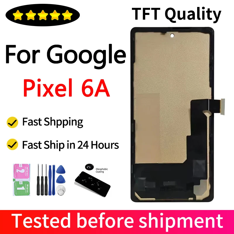Google Pixel6a ジャンク　互換ディスプレイ TFT Screen For Google Pixel 6A LCD For Google Pixel 6a Lcd GX7AS