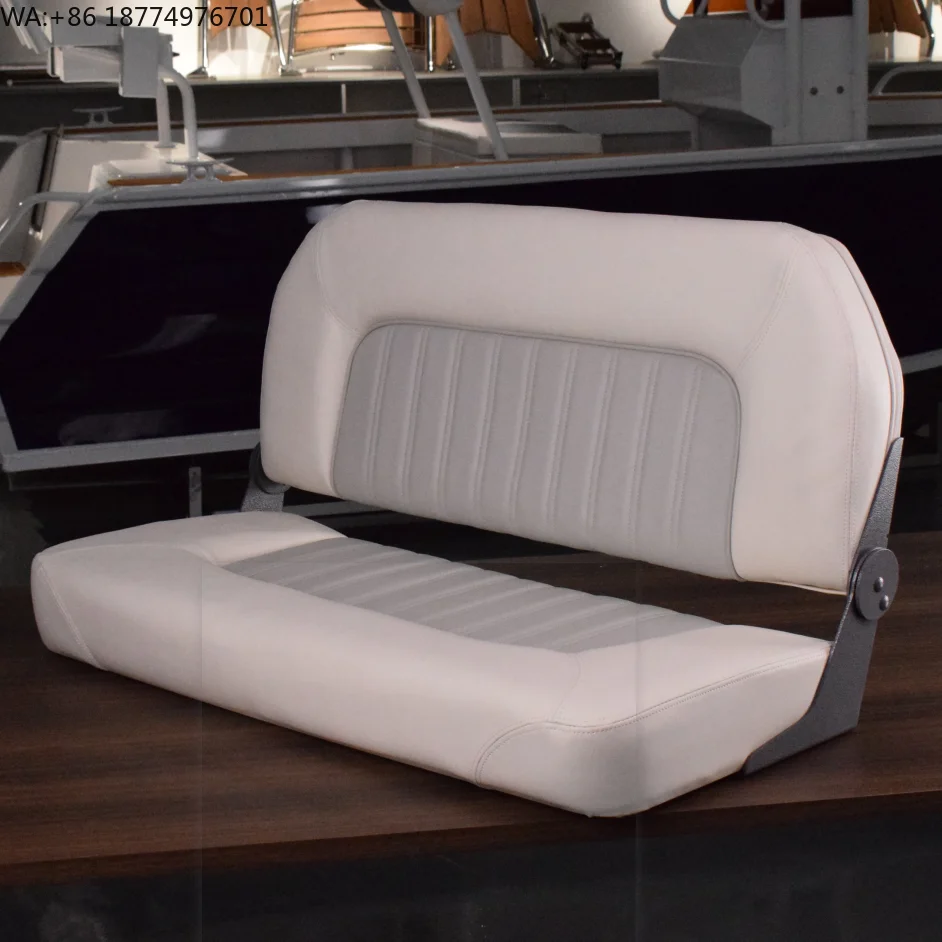 Marine Luxury Adjustable Flip Back pilot Seamanship Bench Style Stable Boat Seats