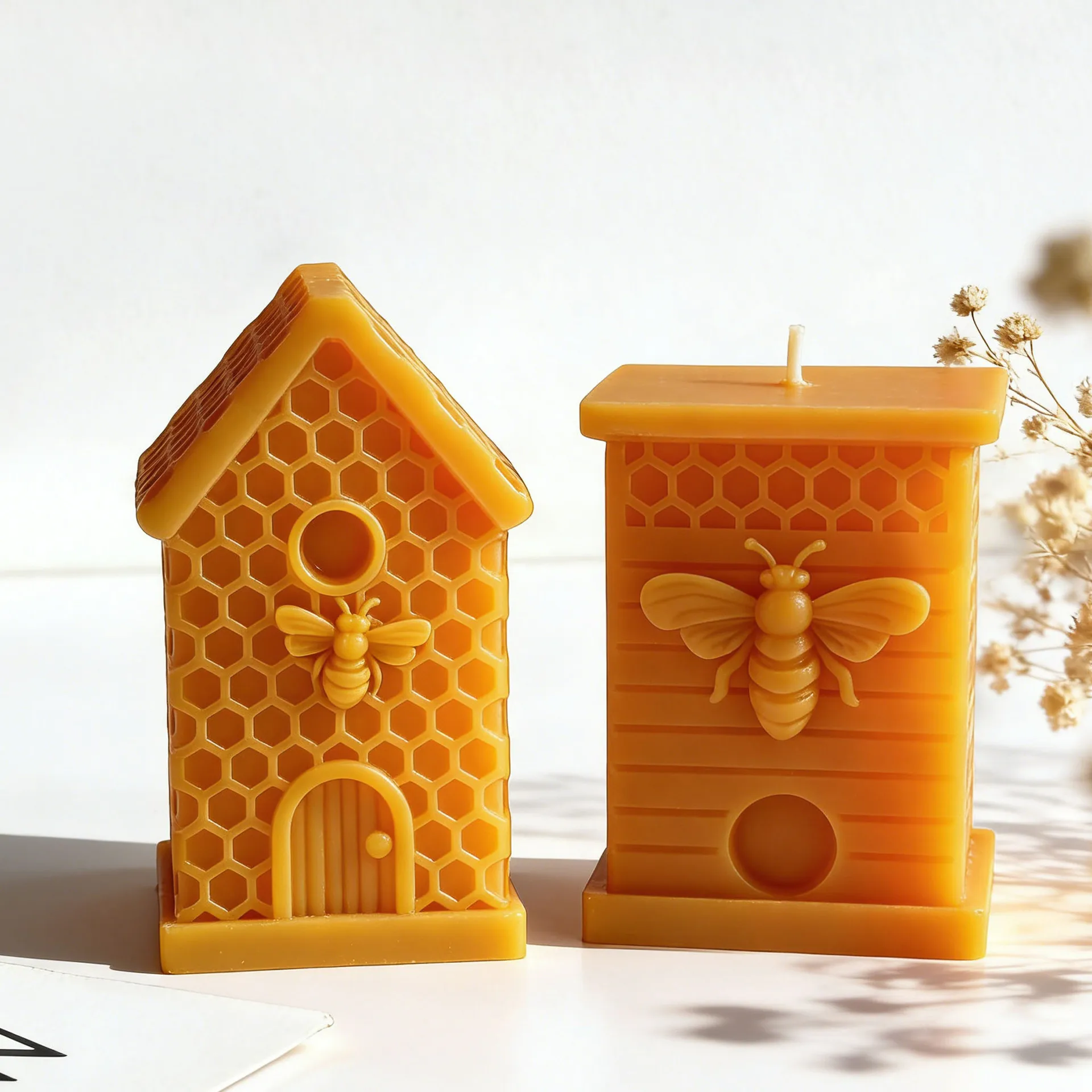 DIY Beehive Relief Bee Silicon - огляд і ціна Candle Making Activity