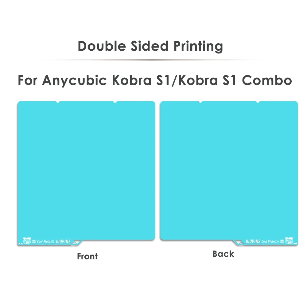 Produktbild von HzdaDeve Kühlplatte Für Kobra S1 Combo – 264x276mm, Doppelseitig, PEI, Keine Heizung Nötig