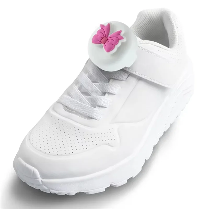 FFYY-For Airtag ホルダーケース子供用靴ひも & ストラップシリコン GPS トラッカーアクセサリー幼児用子供靴靴ひも