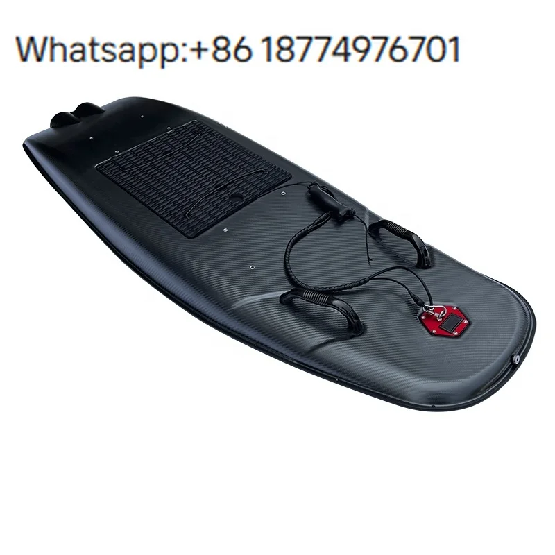 RUSH WAVE High-Speed Electric Surfboard ABS Material for Water Skiing Pedal Standing Wave Sports Unisex ES-2301 Model 800 Times
