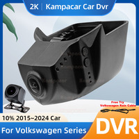 Kampacar VW19-2K 1440P Wifi DashCam Dash Cam Car Dvr For Volkswagen 86mm VW Tiguan II 2 MK2 Allspace 2015-2024 10% Cars Camera