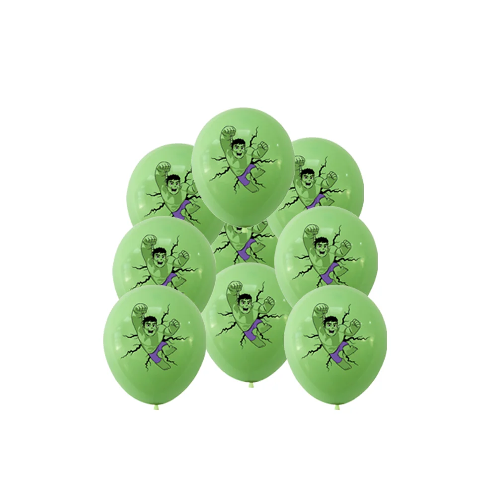 12/24/36pcs Spidey and His Amazing Friends Balloons Superhero Cartoon Balloon for Boys Kids Birthday Party Decor Supplies view 2