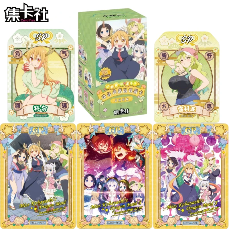 

Card.Fun Official Genuine Miss Kobayashi's Dragon Maid Series Card Anime Character Collect Exquisite Toy Cards As Holiday Gifts