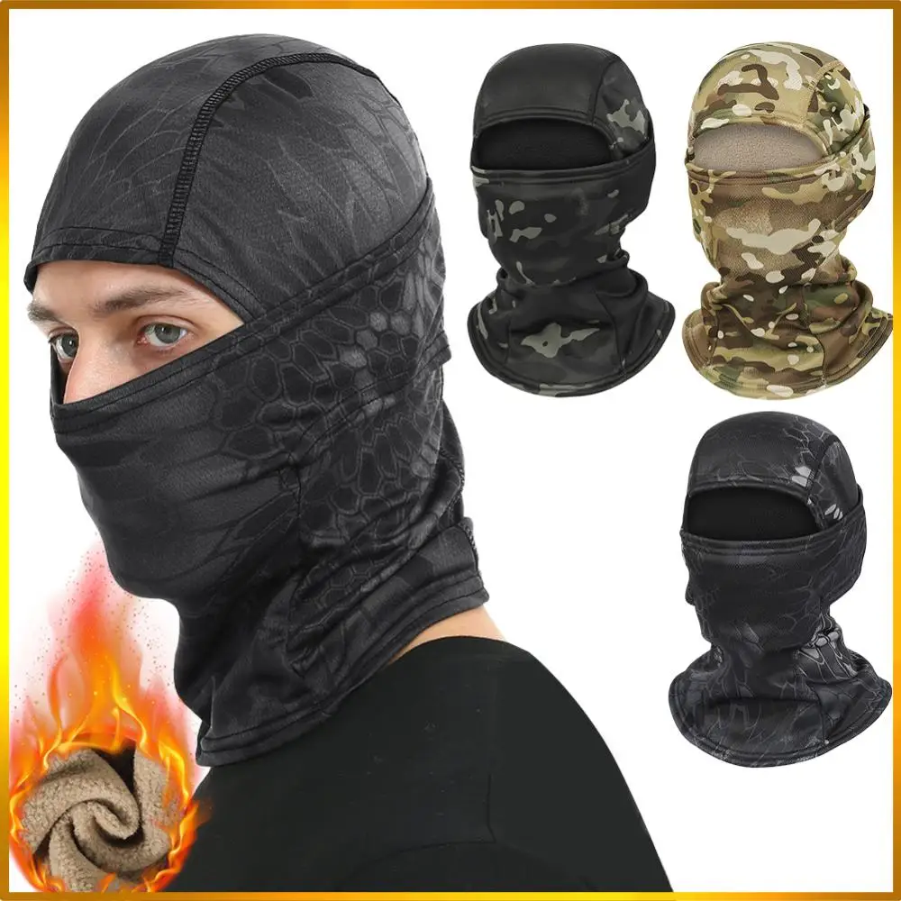 

Balaclava Ski Mask Windproof Thermal Neck Warmer Hood Cycling Full Face Mask Motorcycle Mask Helmet Lining for Men Women