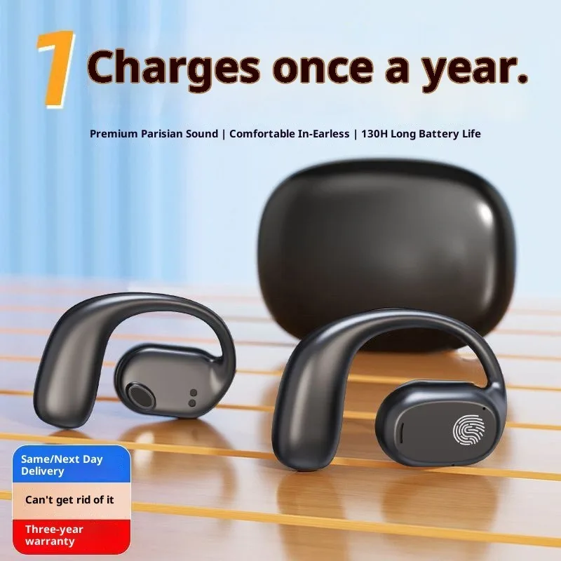 ENC Noise Reduction Earbuds Wireless Bluetooth HiFi High-definition Sound Quality Long Battery Life Adjustable Touch Earphones