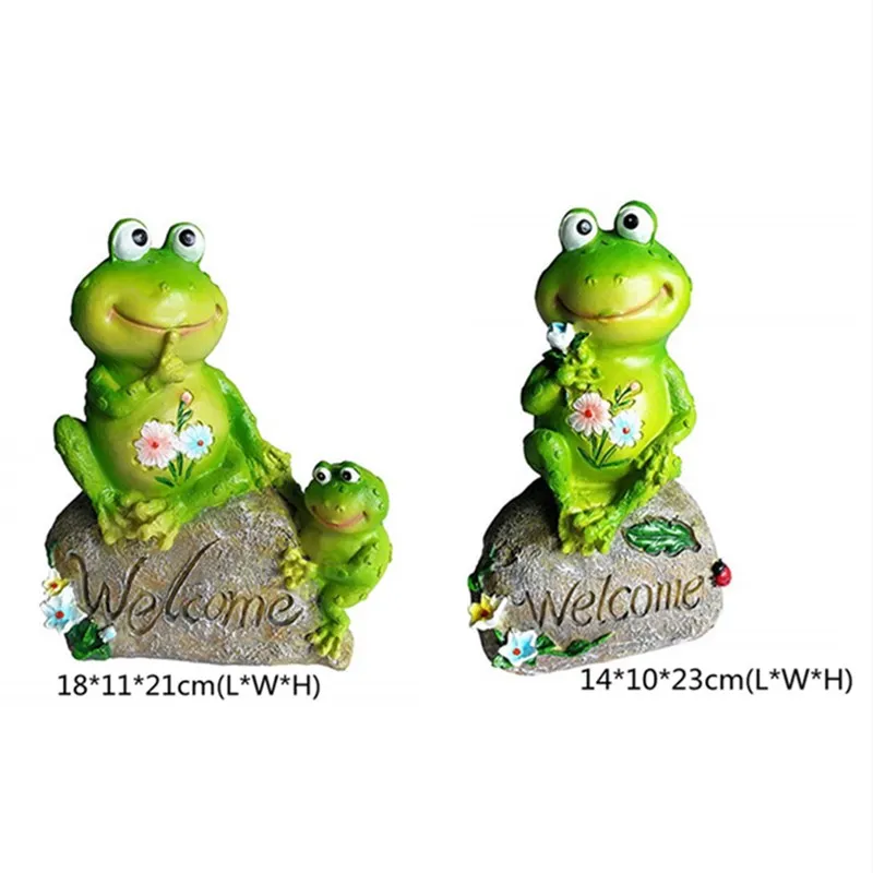 

Small / Large Resin Garden Mushroom Decoration Outdoor Garden Rabbits Ornaments Art Frog Animal Figurines Ornament
