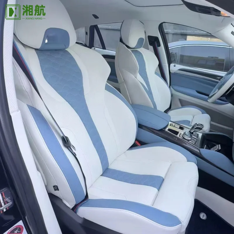 Suitable for YLC High-Quality Luxury Car Sports Racing Bucket Seat Leather Cover and Sponge BMW M3 M4 M5 M6 X3 X5 M Car Series U