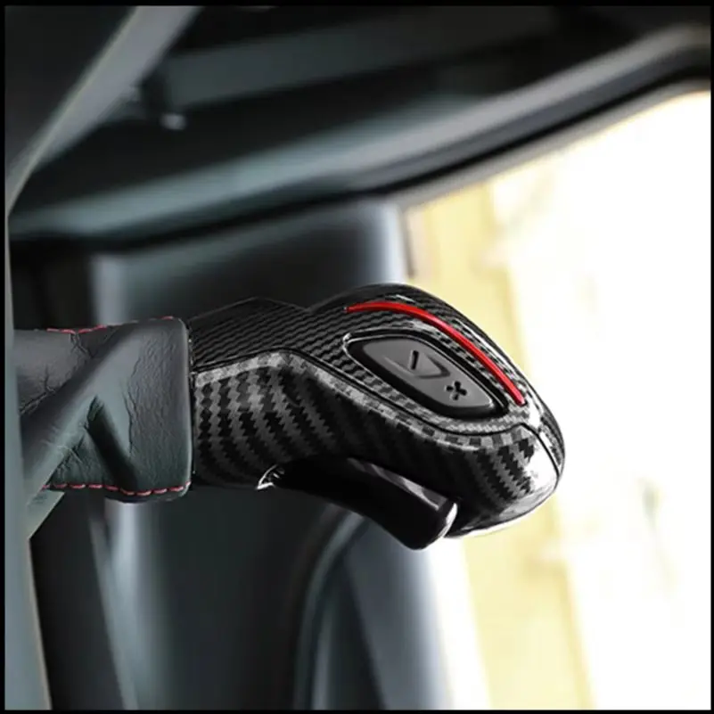 

Interior Gear Shift Lever Knob Handbrake Cover Sticker Trim For Chevrolet Trax 2024 LHD Car Styling Auto Accessories