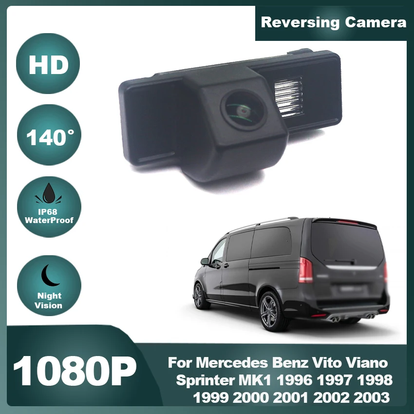 

Водонепроницаемая камера заднего вида HD CCD 1080P для Mercedes Benz Vito Viano Sprinter MK1 1996 1997 1998 1999 2000 2001 2002 2003