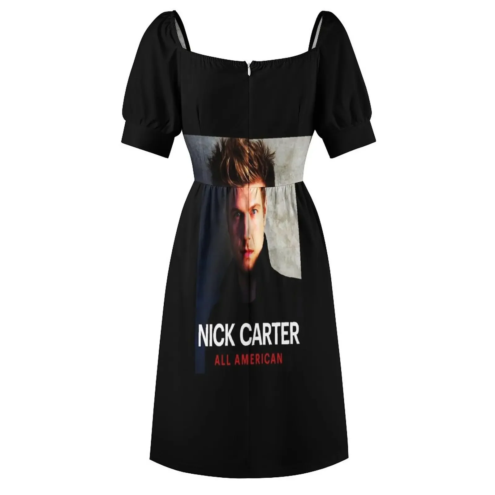 Besonderes Singer Man Country Nick Carter Redeki Trending Seller Ärmelloses Kleid Kleidung Damen Sommer 2025, Kleid