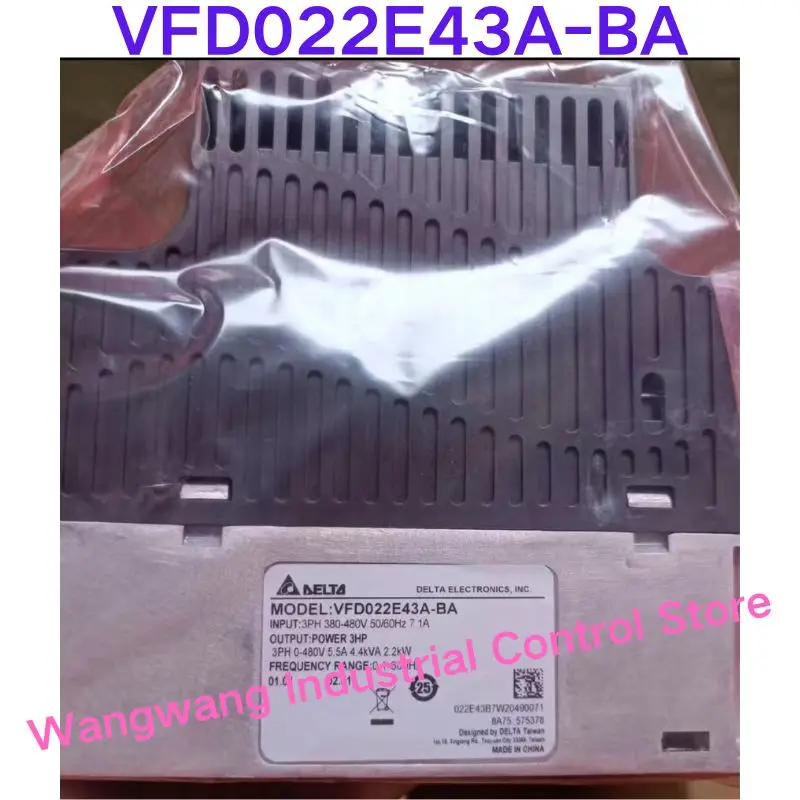 Brand-new VFD022E43A-BA frequency converter