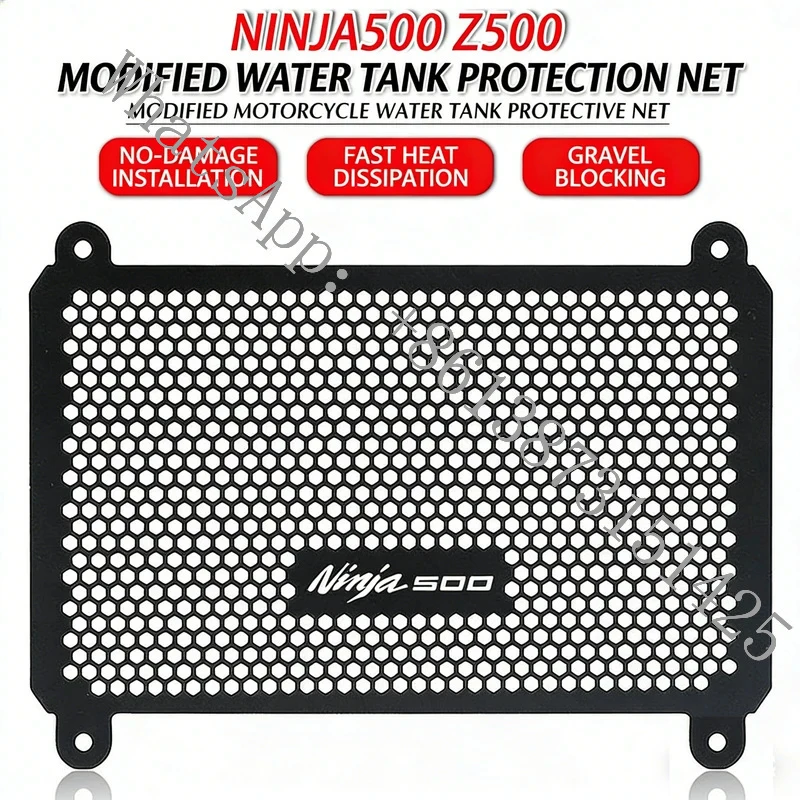 Suitable Motorcycle Radiator Guard Grille Net Guard Protector Grill Cover Ninja500 Z500 500 Z