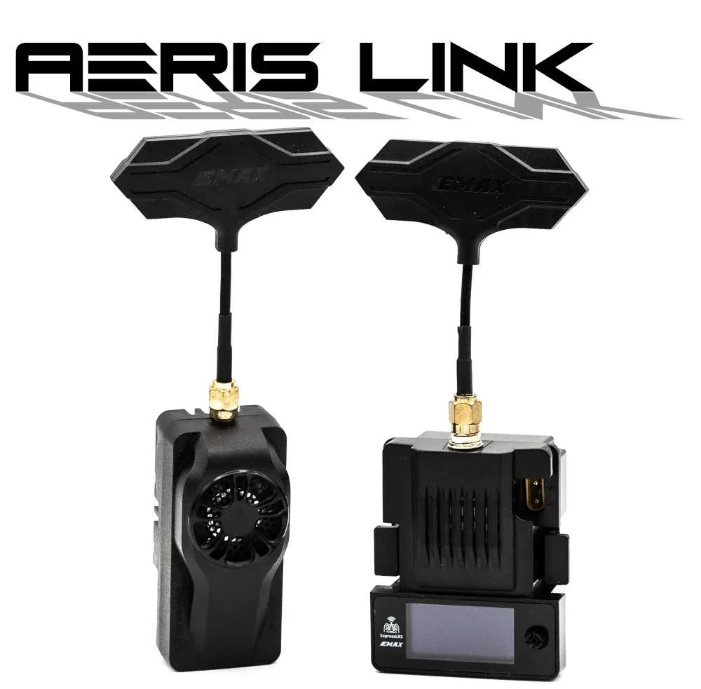

Emax Aeris Link TX ExpressLRS ELRS 2,4G/915 МГц Микро/Nano RF модуль с OLED-экраном Вентилятор охлаждения