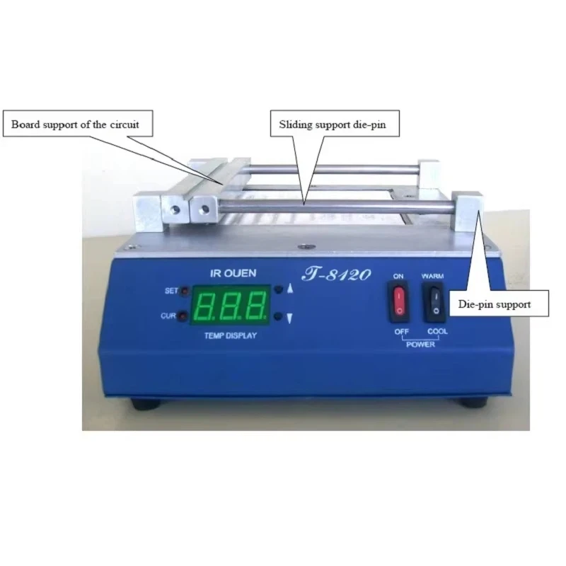 

PUHUI T-8120 200*240MM preheating furnace infrared preheating PID temperature control preheating station heating table