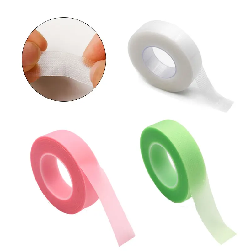 3/5 Rolls Lash Tape Breathable Easy to Tear Isolation Under Eye Patch Eyelash Extension PE Adhesive Grafting Tape