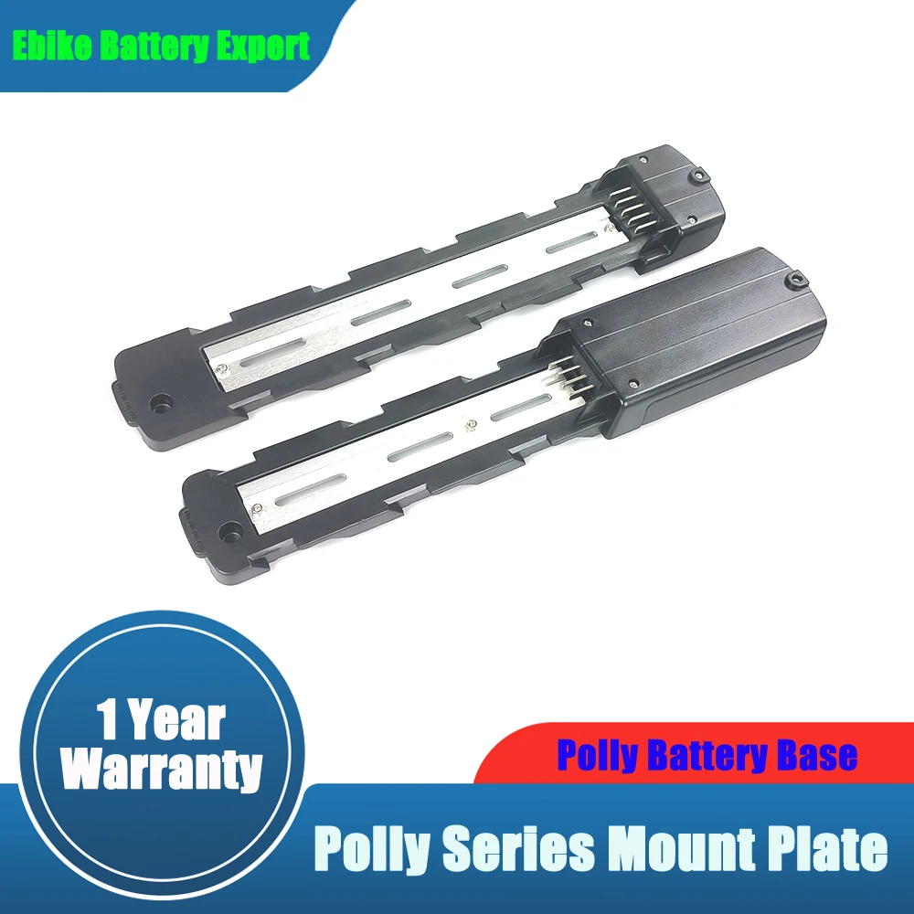 Polly Ebike Battery Downtube Mounting Plate Bracket Holder Base for Mount Electric Bicycle MTB E-bike Accessories