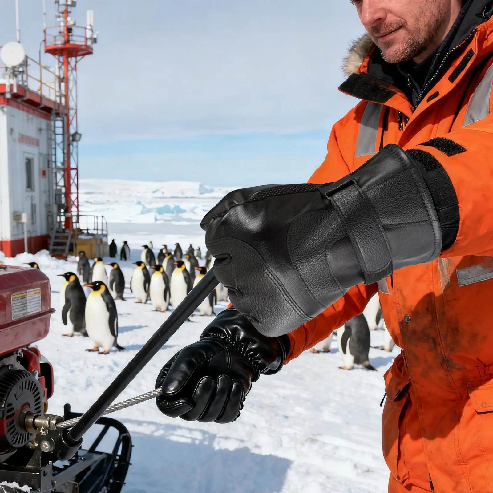 

Мотоциклетные перчатки для мужчин, ветрозащитные мотоциклетные защитные перчатки с полным пальцем, мотоциклетные перчатки с сенсорным экраном для квадроциклов, снегоходов