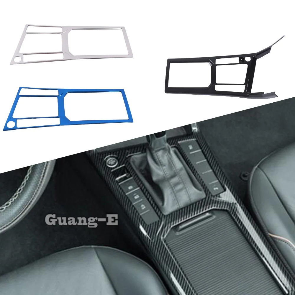 

For Volkswagen VW Passat 2019 2020 2021 2022 2023 Center Console Gear Shift Panel Covers Trim Frame Car Accessories Stick 1Pcs