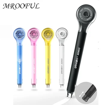 Creative ปากกาเทปแก้ไขรูปร่างน่ารักสีสัน Corrector เทปแก้ไขข้อผิดพลาดเครื่องมืออุปกรณ์สํานักงานเครื่องเขียนโรงเรียน 5mm * 6m