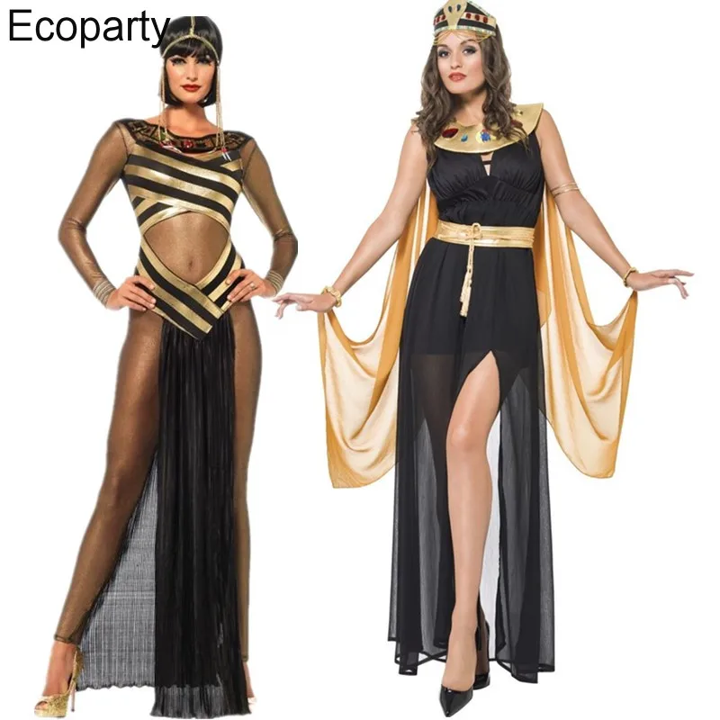 

Women Ladies Sexy Masquerade Party Egyptian Queen Cleopatra Costume Sexy Adult Exotic Greece Goddess Cosplay Dress Outfits 40