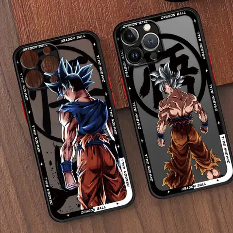 Hot Blooded Anime Goku Phone Case for iPhone 17 16 15 14 13 12 11 Air Pro Max Mini XR XS X 7 8 6 6s Plus Matte Magnetic Back