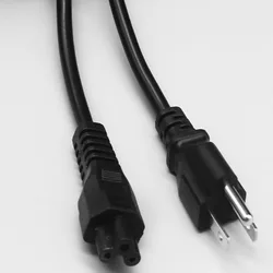 ABD Plug Güç Kablosu 3 Pin Prong C5 Yonca Yaprağı Amerikan ABD Güç kablo kordonu 1.2 m 4ft AC Adaptörleri Dizüstü Dizüstü Bilgisayar