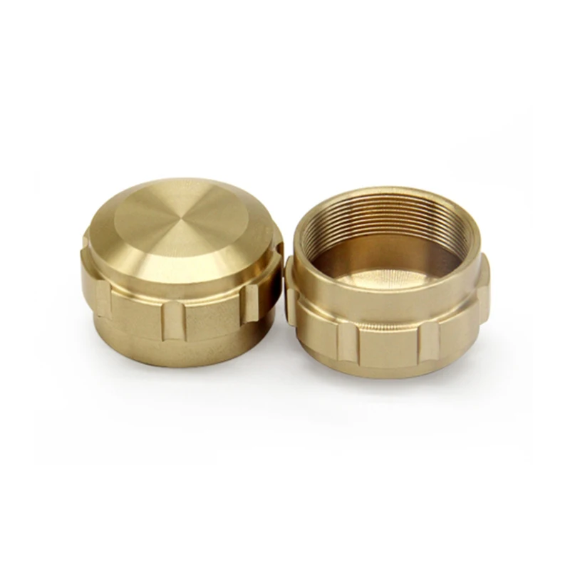 Customizable Brass Hand Nuts Adjusting Turning Brass Knurled Knob Cnc Parts for Custom Brass Components