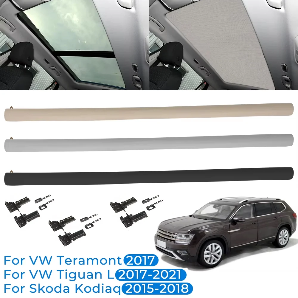 

For Volkswagen VW Tiguan L 2017-2021 Teramont Skoda Karoq Kodiaq Car Sunshade Curtain Roller Blind Sunshade Cover 5NG877307