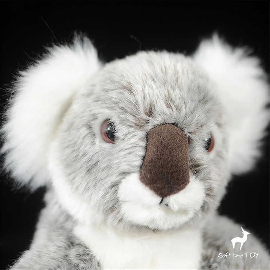 Koala High Fidelity Anime Cute Plushie Koala Bear Plush Toys Lifelike Animals Simulation Stuffed Doll Kawai Toy Gifts For Kids