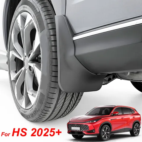 Комплект из 4 брызговиков (передние и задние) для MG HS EHS MK2 AS33 2025 2026, Москвич М70 Гибрид, бензиновые, защита от грязи, аксессуары